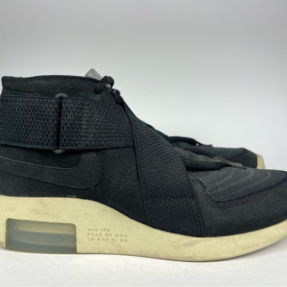 Nike Air Fear Of God Raid Black Sail Fossil Men’s 5.5 / Women’s 7 - Picture 2 of 10